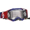 OCULOS SCOTT PROSPECT WFS - VERMELHO / AZUL - LENTE CLARA  OCULOS SCOTT PROSPECT WFS - VERMELHO / AZUL - LENTE CLARA